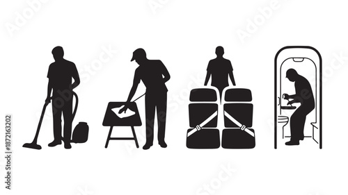 Movers Packing and Transporting Furniture