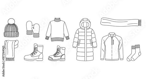 Winter clothing essentials