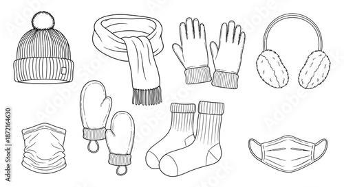 Essential winter accessories for warmth and protection