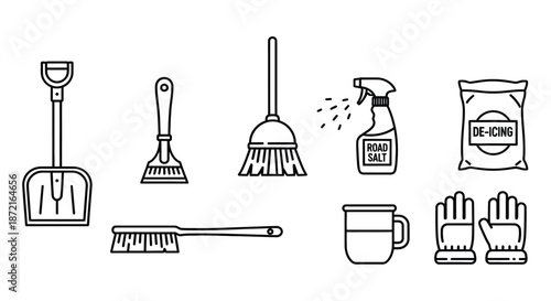 Essential cleaning tools