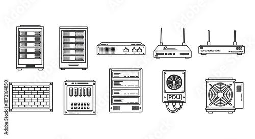 Networking equipment setup