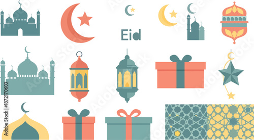 Islamic themed decor elements