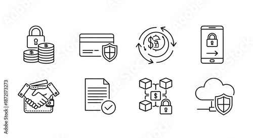 Secure financial transactions and data protection