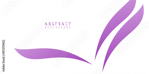Purple wave minimalist modern background with white space for text and message. trend design, flayer