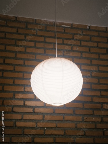 lamp on the wall