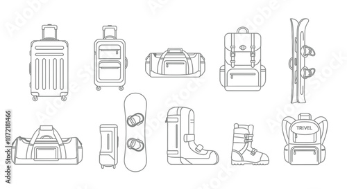 Travel essentials for winter sports