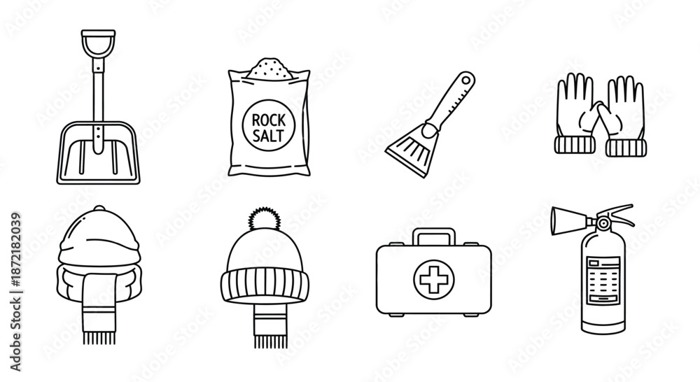 Εκτύπωση καμβά Winter safety and preparedness