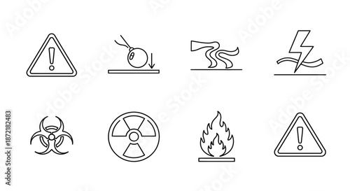 Safety warning symbols