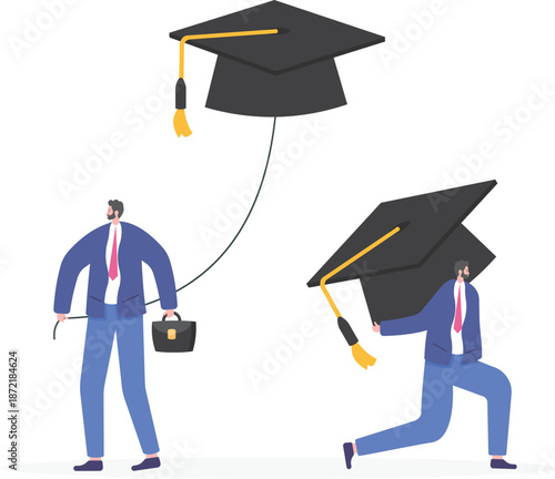 Business and Technology Conceptual Flat Illustrations