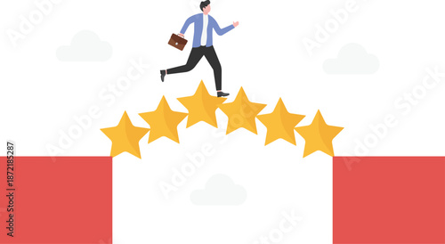 Business and Technology Conceptual Flat Illustrations