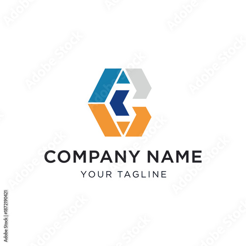 Free Download Modern Company Logo Design Template. - GFXLoad