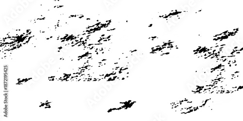 grunge cracked splatter vintage scratch wall urban rusty wall texture. dirty splat black spot and white background.