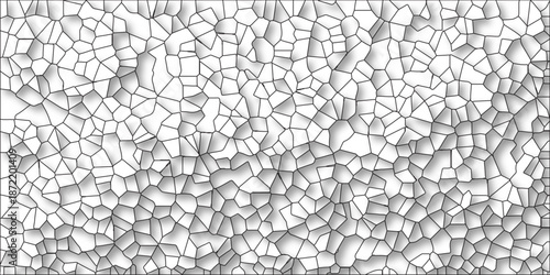 white and black broken wall paper in decoration. Abstract Spider Net Retro White Camouflage Seamless Vector Pattern with Grunge Texture, Broken Glass Cement kitchen decor, white marble bath floor.