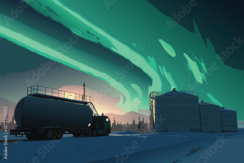 Aurora Arctic Fuel Depot Pricing