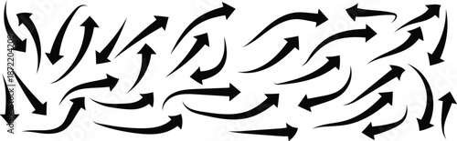  . Curved arrows. Arrow sign. Flat style icons. Arrow icon set Black arrows set, arrow icon vector . Black long up arrow icon vector . arrow pointing upward.