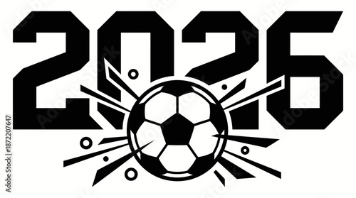 Dynamic soccer celebration 2026