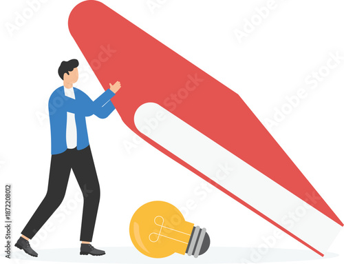 Business and Technology Conceptual Flat Illustrations