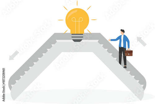 Business and Technology Conceptual Flat Illustrations