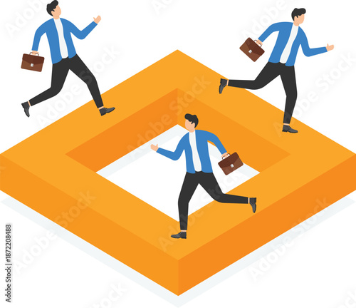 Business and Technology Conceptual Flat Illustrations