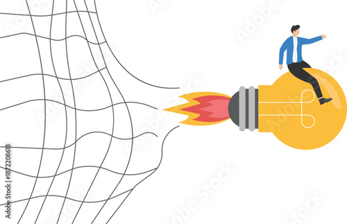 Business and Technology Conceptual Flat Illustrations