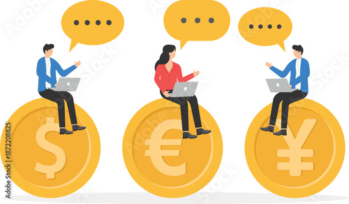 Business and Technology Conceptual Flat Illustrations