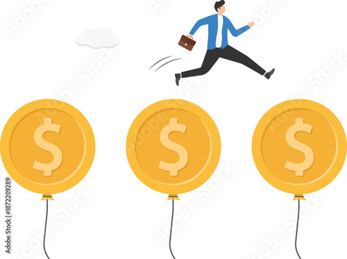 Business and Technology Conceptual Flat Illustrations