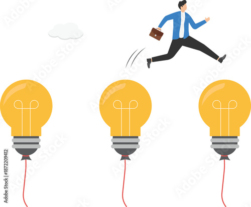 Business and Technology Conceptual Flat Illustrations