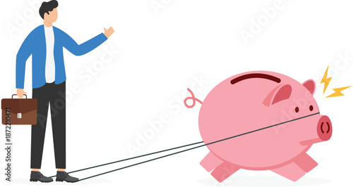 Business and Technology Conceptual Flat Illustrations