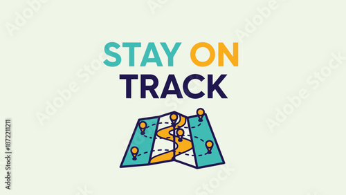 motivational infographic emphasizing perseverance and goal tracking for success