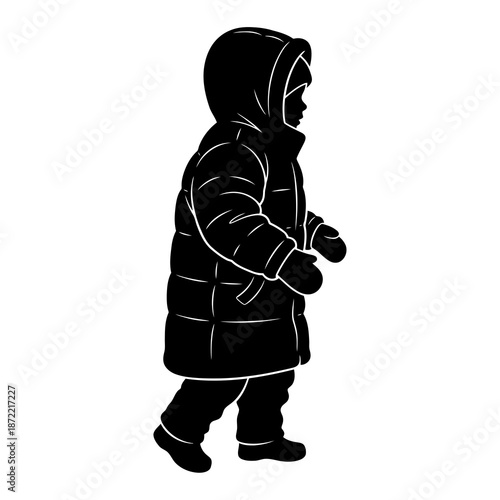 silhouette of a young man with a gun