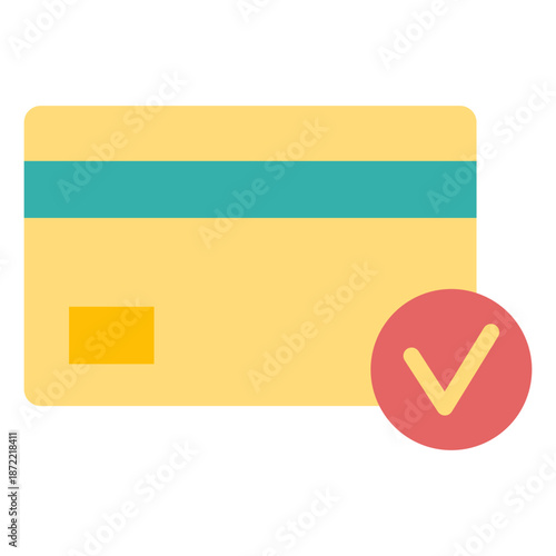 결제 아이콘. 병원 플랫 아이콘