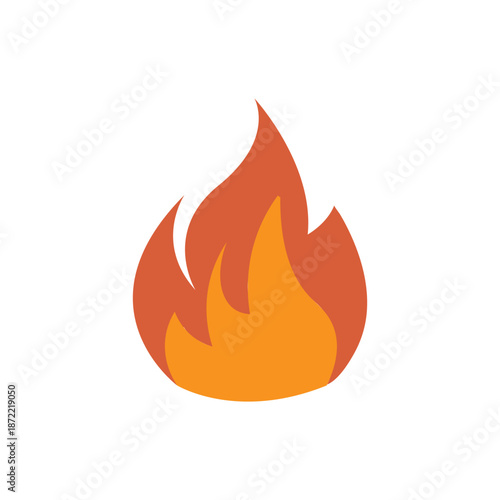 Flame icon image design