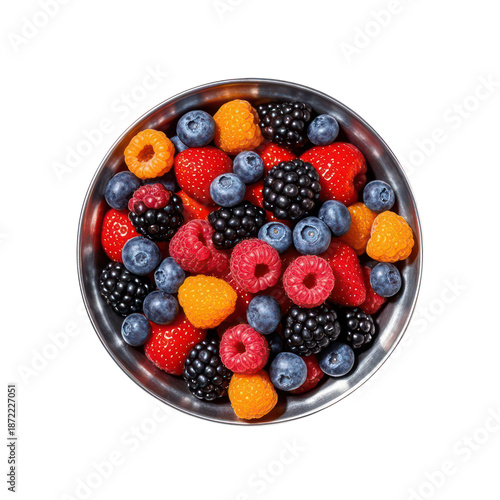 Fresh Mixed Berries, Generative AI