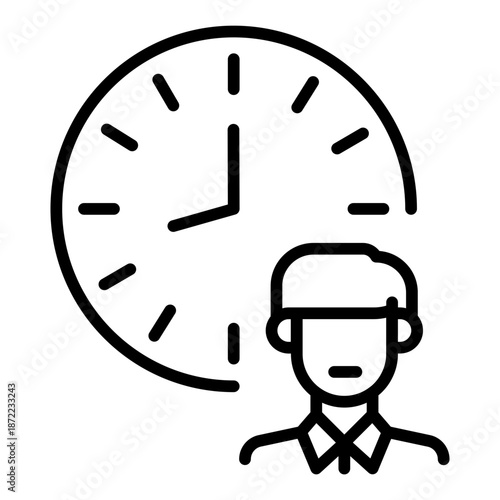 Shopping schedule icon