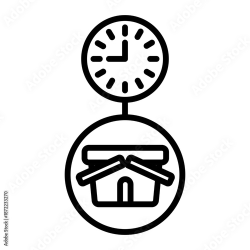 Shopping schedule  icon