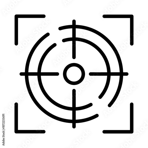 Focus mark icon