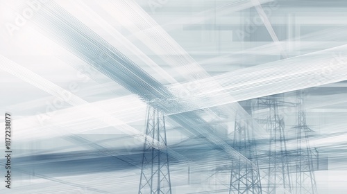 Photos Modern energy and utility infrastructure concept background