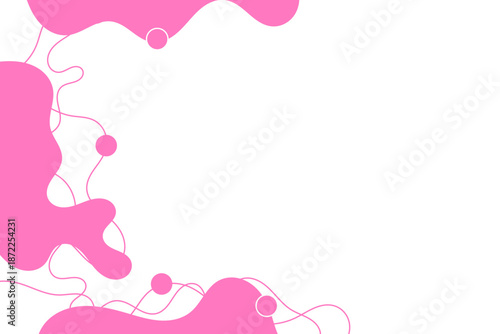 Simple geometric abstract for social media background