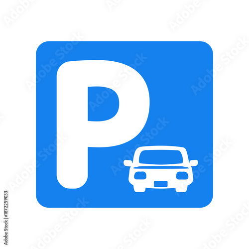 駐車場・パーキング・自動車のイラスト