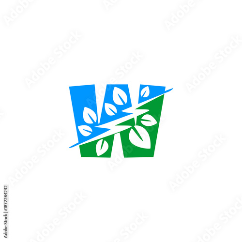 Natural Energy Boost Letter W...