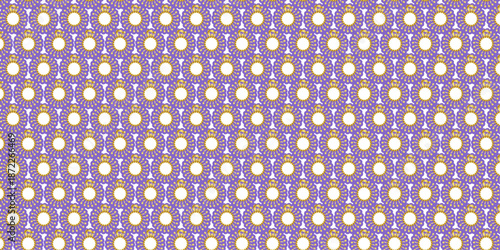 Linear flat abstract lines pattern in gold