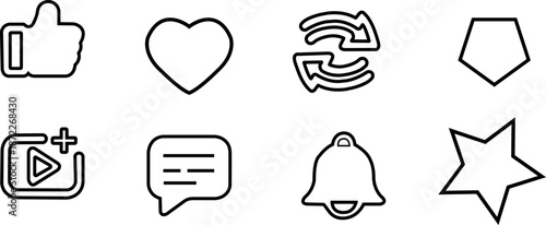 Dental icon set with clean vector symbols for dental care and medical design use