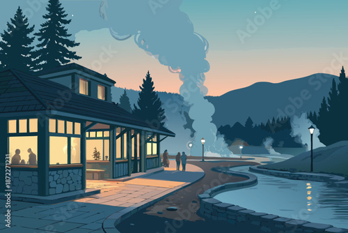 Geothermal Resort Hot Spring Ticket Realist
