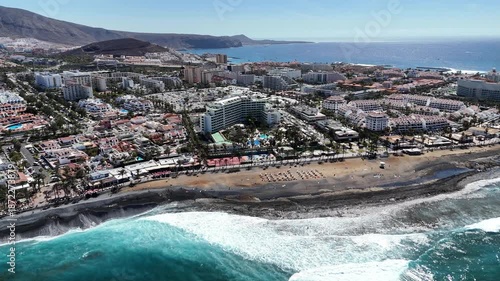 Wallpaper Mural survol de playas de las americas à Tenerife, îles canaries Torontodigital.ca
