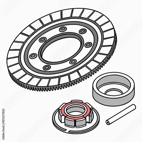 Industrial Advanced Ceramic Friction Materials and Engineering Component Design