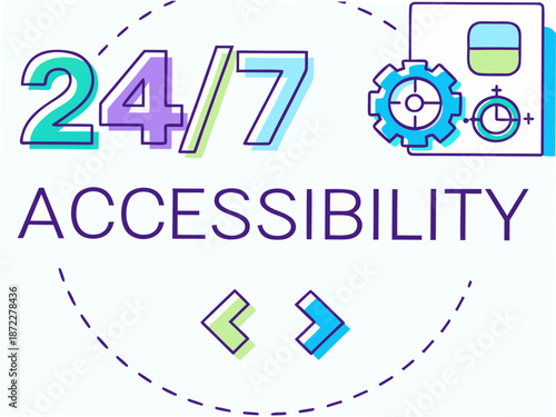 Round the clock accessibility services available always online