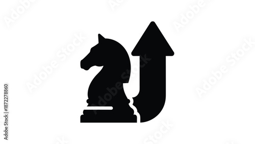 Business Strategy Chess Icon