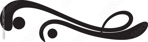 hand drawn ornament arrow shape element