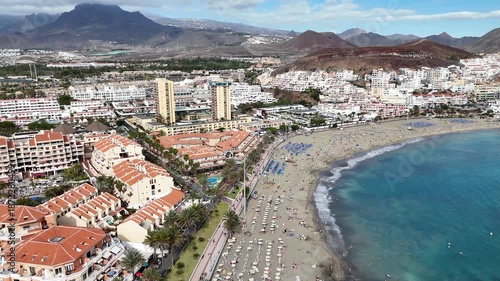 Wallpaper Mural survol de playas de las americas à Tenerife, îles canaries Torontodigital.ca