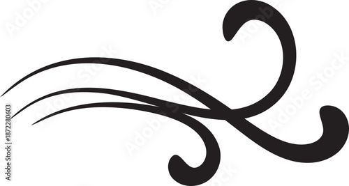 hand drawn ornament arrow shape element